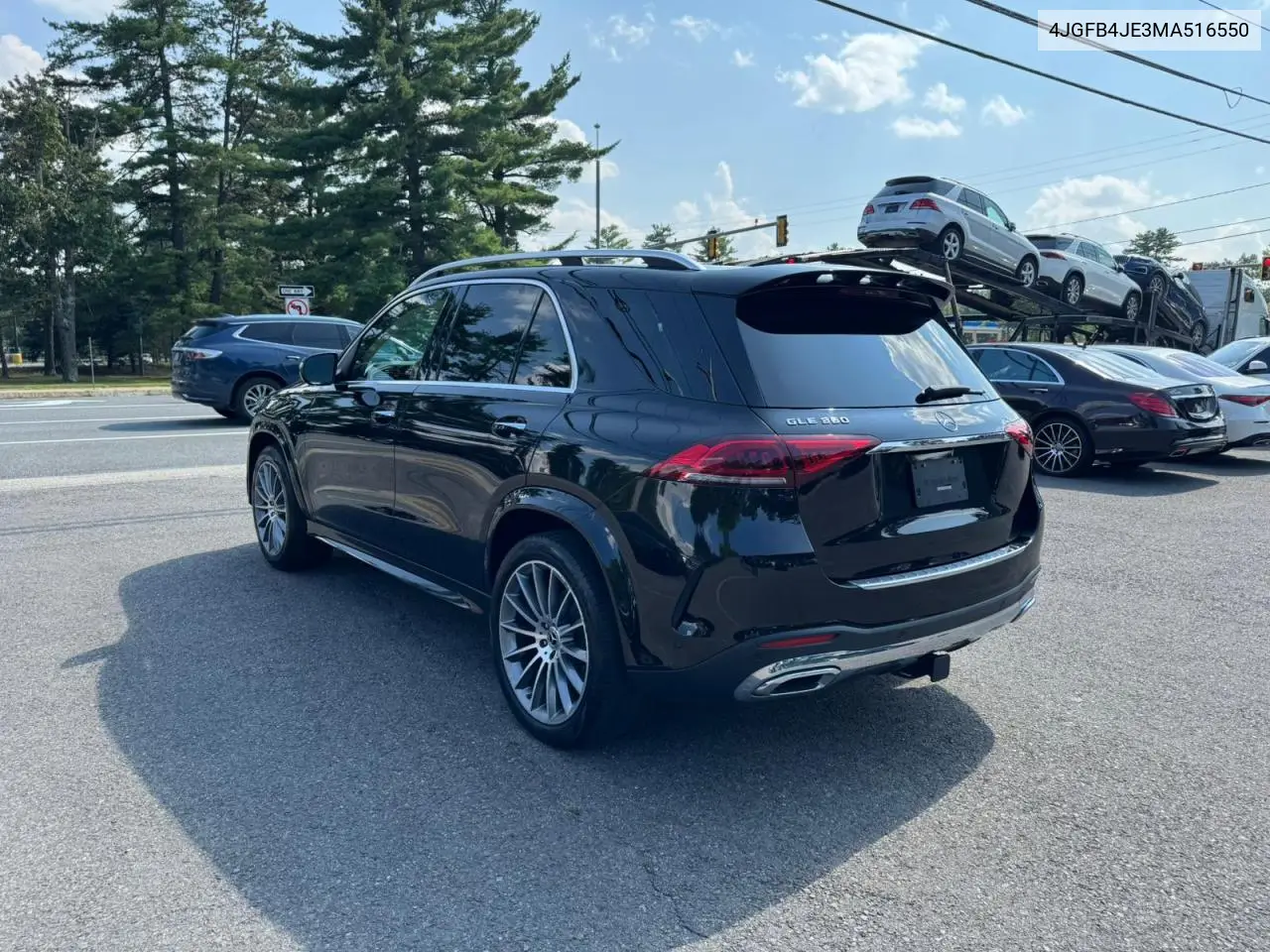 2021 Mercedes-Benz Gle 350 VIN: 4JGFB4JE3MA516550 Lot: 65403745