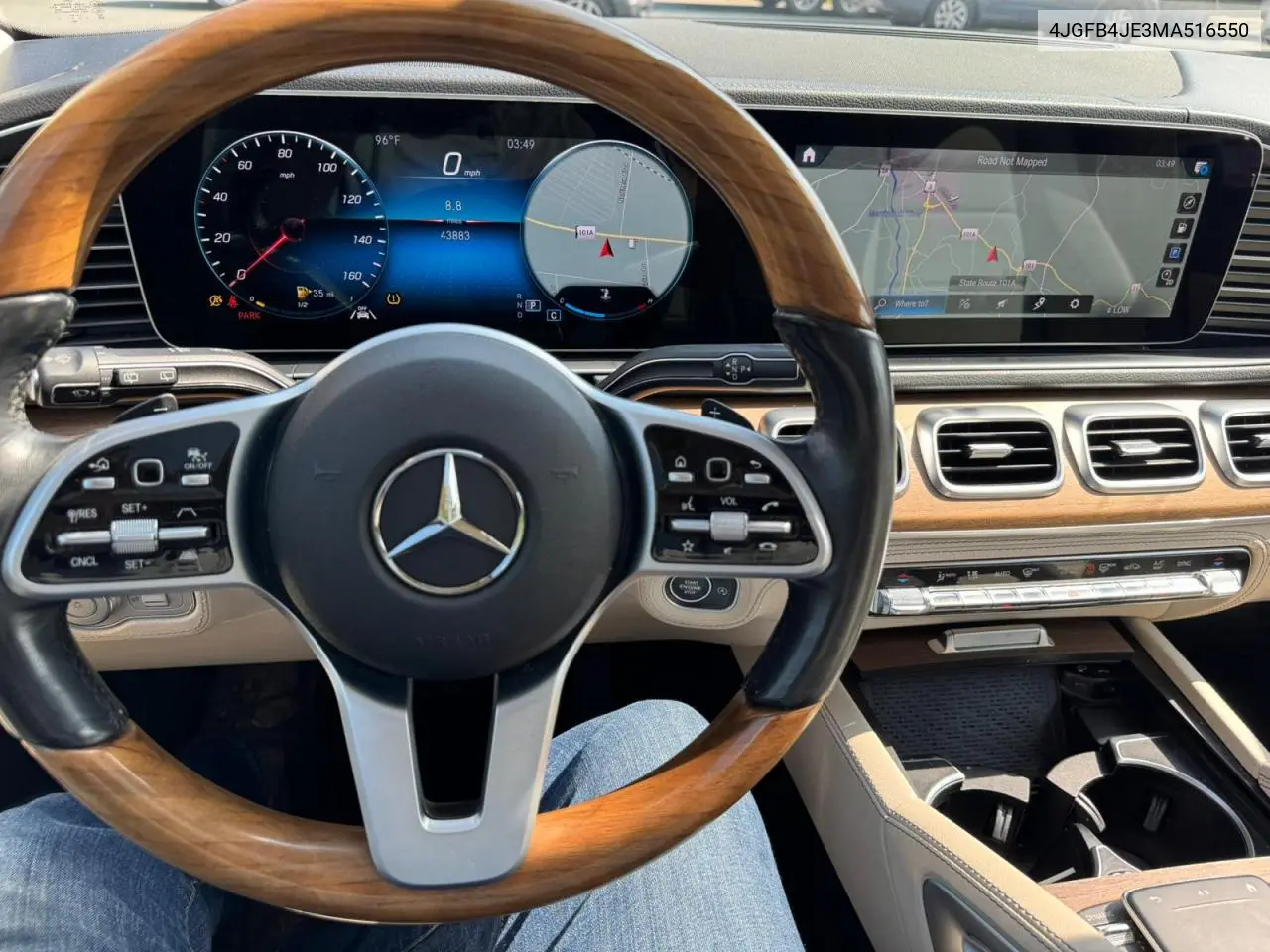 2021 Mercedes-Benz Gle 350 VIN: 4JGFB4JE3MA516550 Lot: 65403745