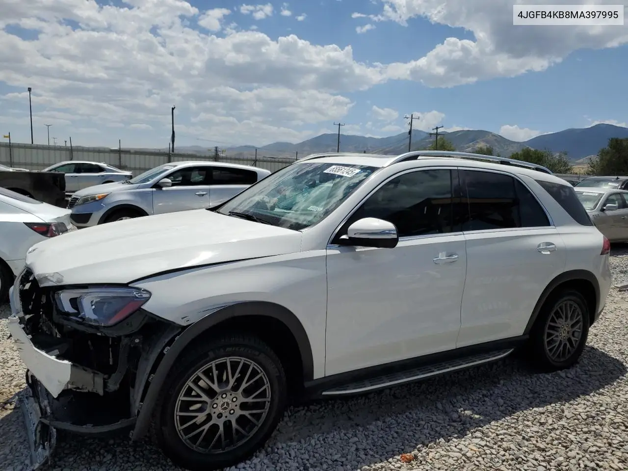 2021 Mercedes-Benz Gle 350 4Matic VIN: 4JGFB4KB8MA397995 Lot: 65561245