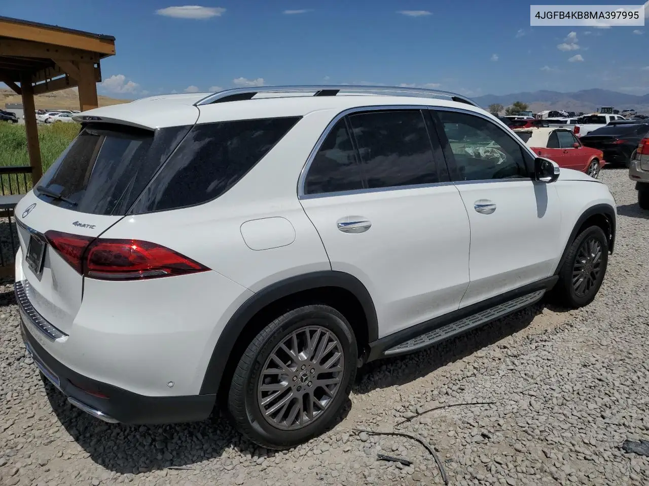 2021 Mercedes-Benz Gle 350 4Matic VIN: 4JGFB4KB8MA397995 Lot: 65561245