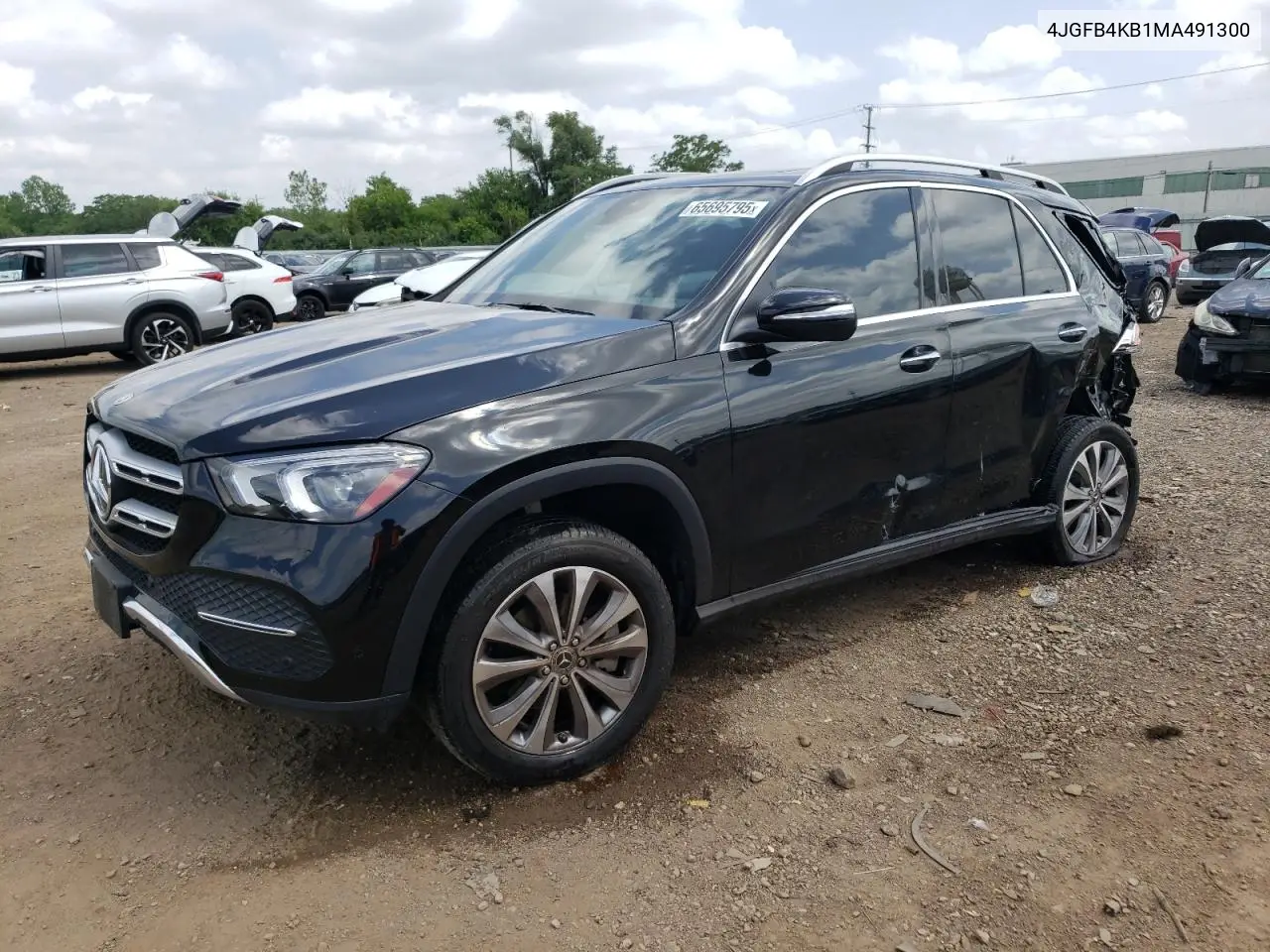 2021 Mercedes-Benz Gle 350 4Matic VIN: 4JGFB4KB1MA491300 Lot: 65695795