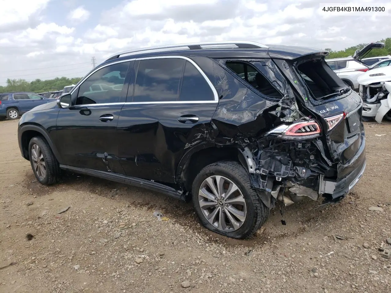 2021 Mercedes-Benz Gle 350 4Matic VIN: 4JGFB4KB1MA491300 Lot: 65695795