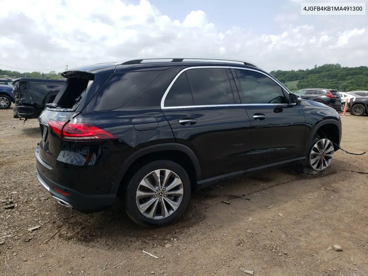2021 Mercedes-Benz Gle 350 4Matic VIN: 4JGFB4KB1MA491300 Lot: 65695795