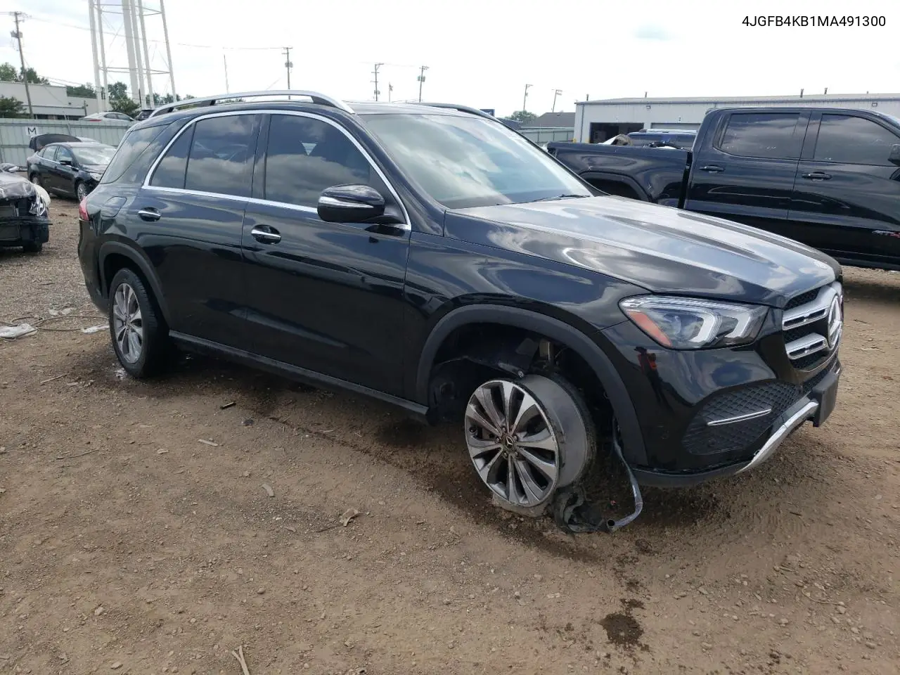 2021 Mercedes-Benz Gle 350 4Matic VIN: 4JGFB4KB1MA491300 Lot: 65695795
