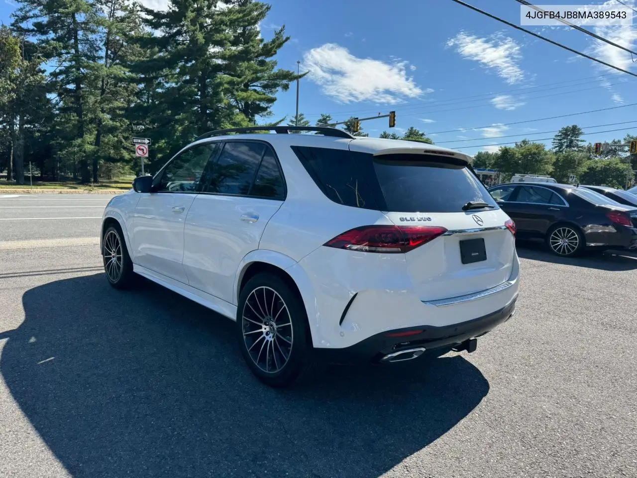 2021 Mercedes-Benz Gle 350 VIN: 4JGFB4JB8MA389543 Lot: 65825465