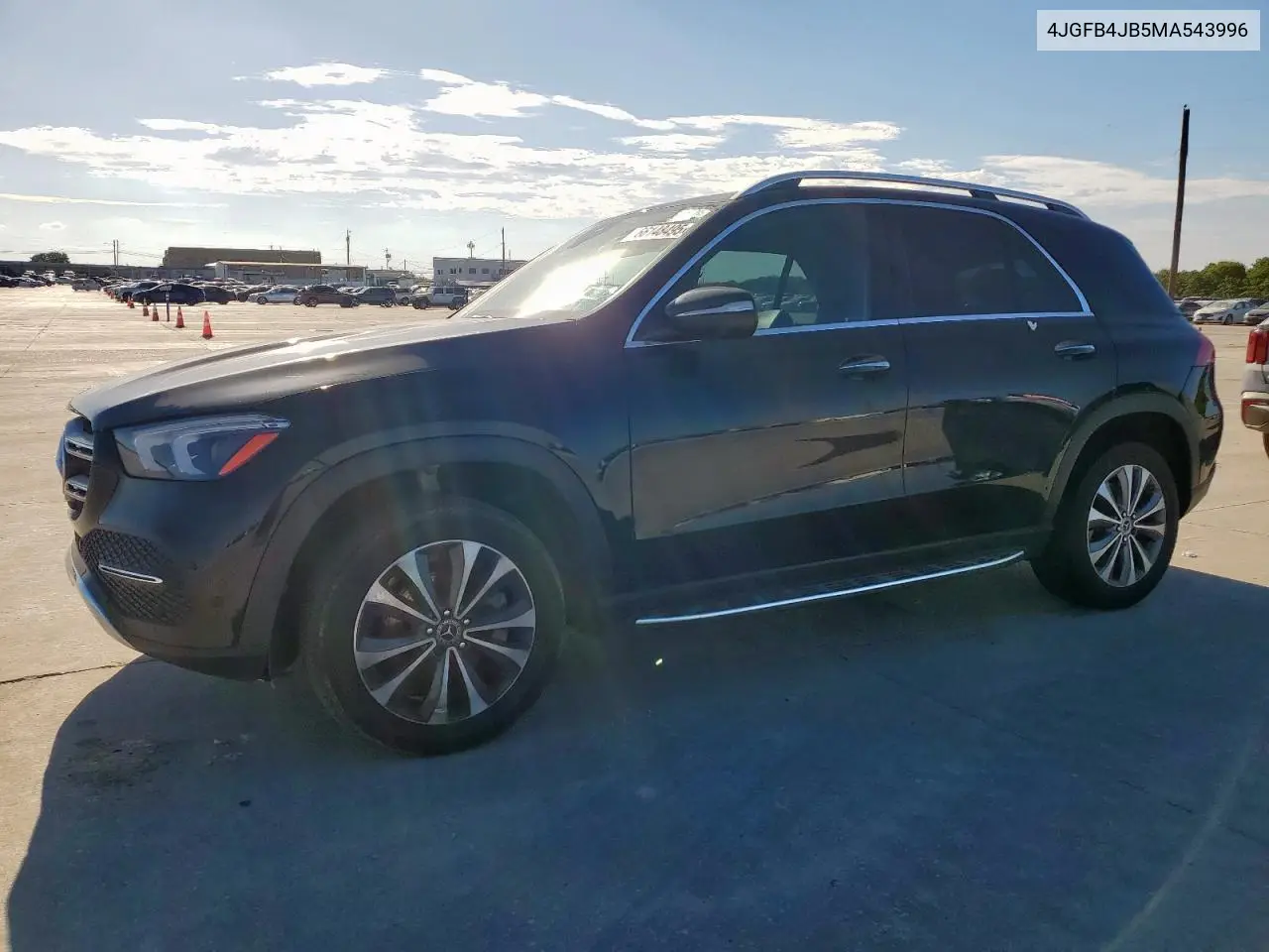 2021 Mercedes-Benz Gle 350 VIN: 4JGFB4JB5MA543996 Lot: 66148495