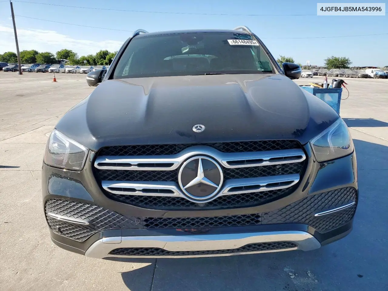 2021 Mercedes-Benz Gle 350 VIN: 4JGFB4JB5MA543996 Lot: 66148495
