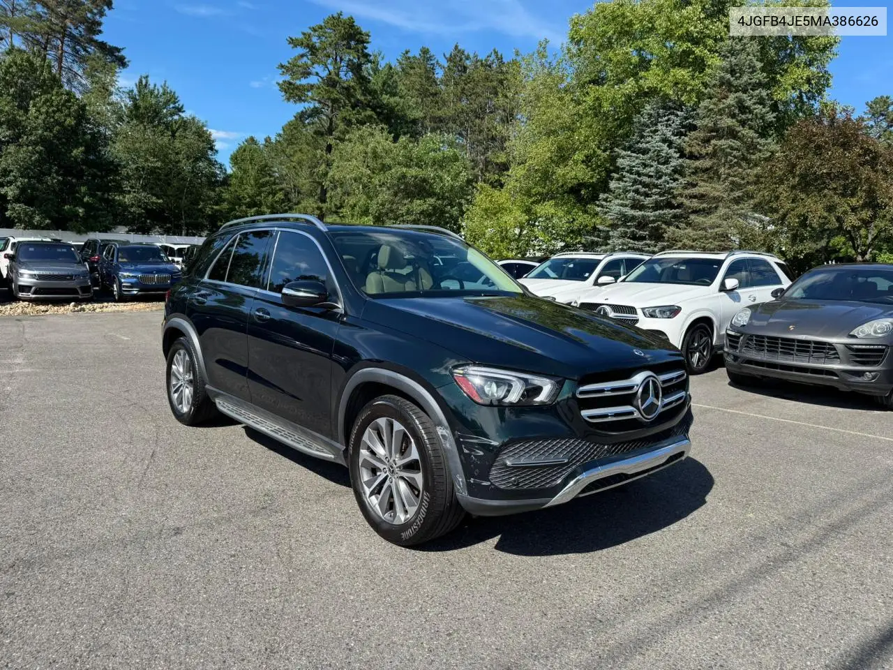 2021 Mercedes-Benz Gle 350 VIN: 4JGFB4JE5MA386626 Lot: 66207905