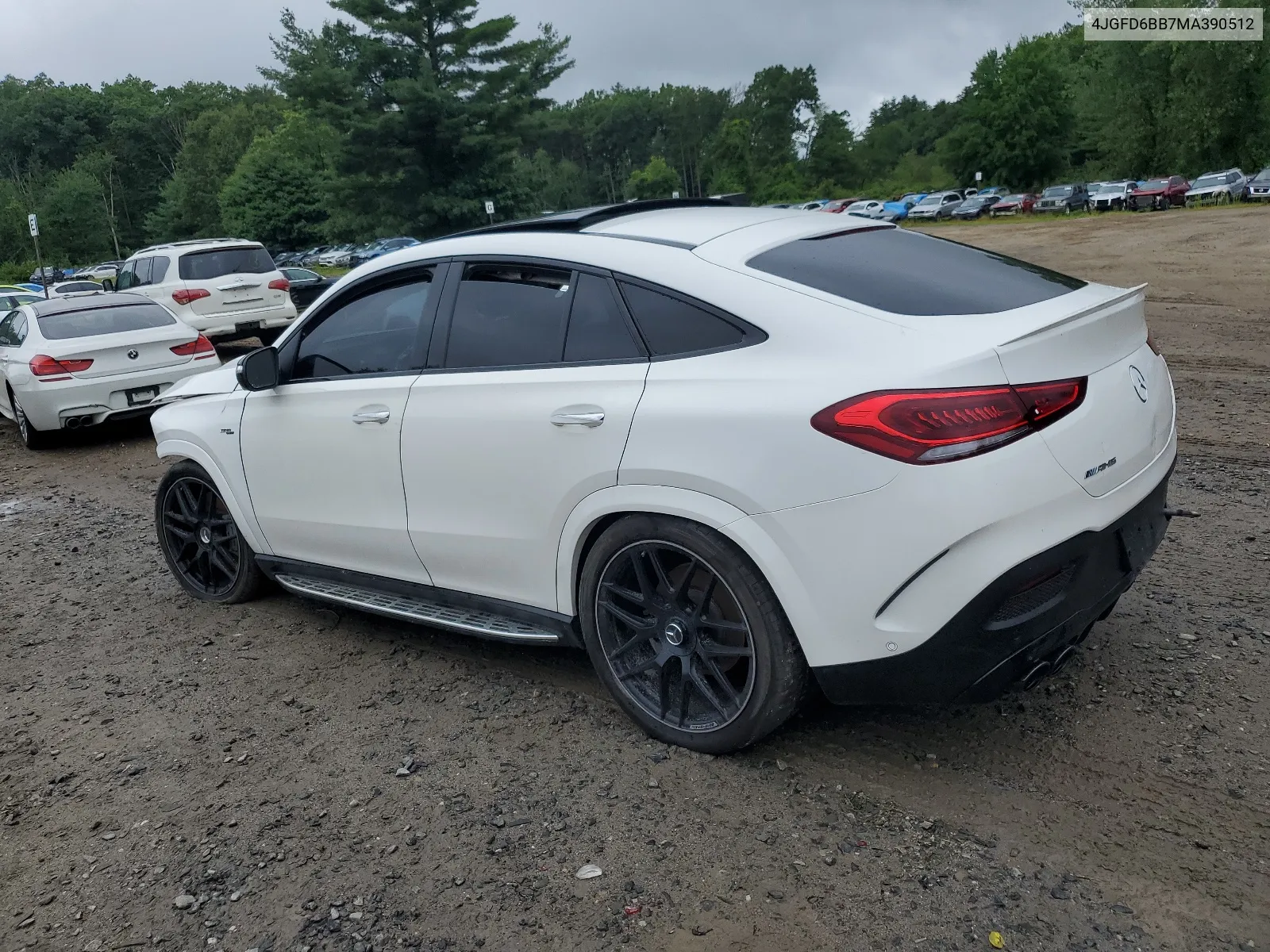 2021 Mercedes-Benz Gle Coupe Amg 53 4Matic VIN: 4JGFD6BB7MA390512 Lot: 66280624