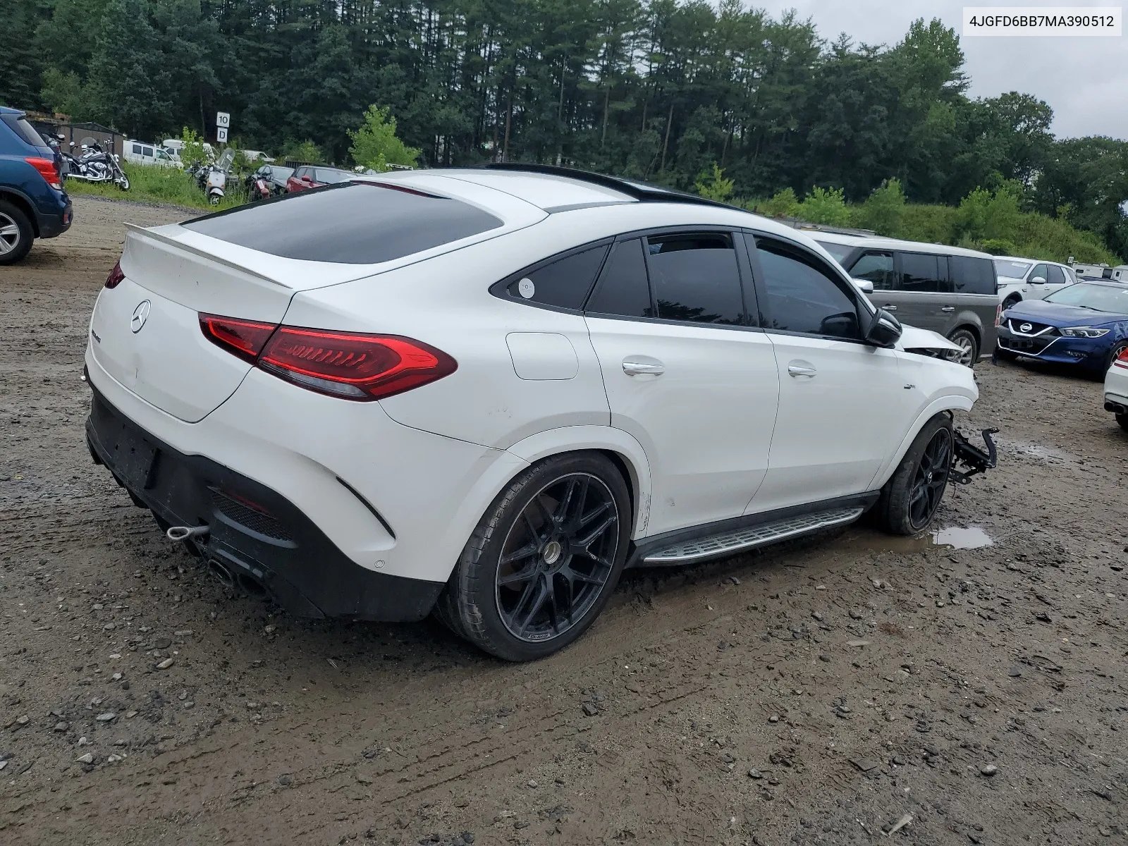 2021 Mercedes-Benz Gle Coupe Amg 53 4Matic VIN: 4JGFD6BB7MA390512 Lot: 66280624