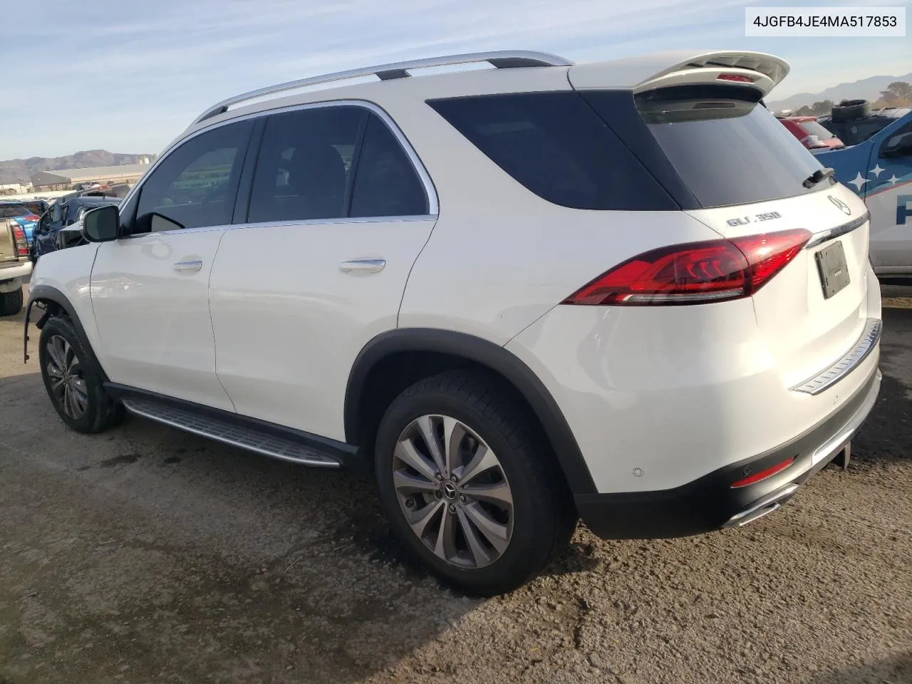 2021 Mercedes-Benz Gle 350 VIN: 4JGFB4JE4MA517853 Lot: 80381893