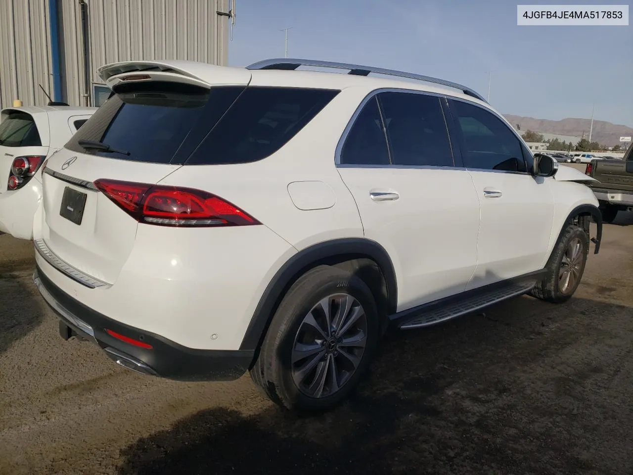 2021 Mercedes-Benz Gle 350 VIN: 4JGFB4JE4MA517853 Lot: 80381893