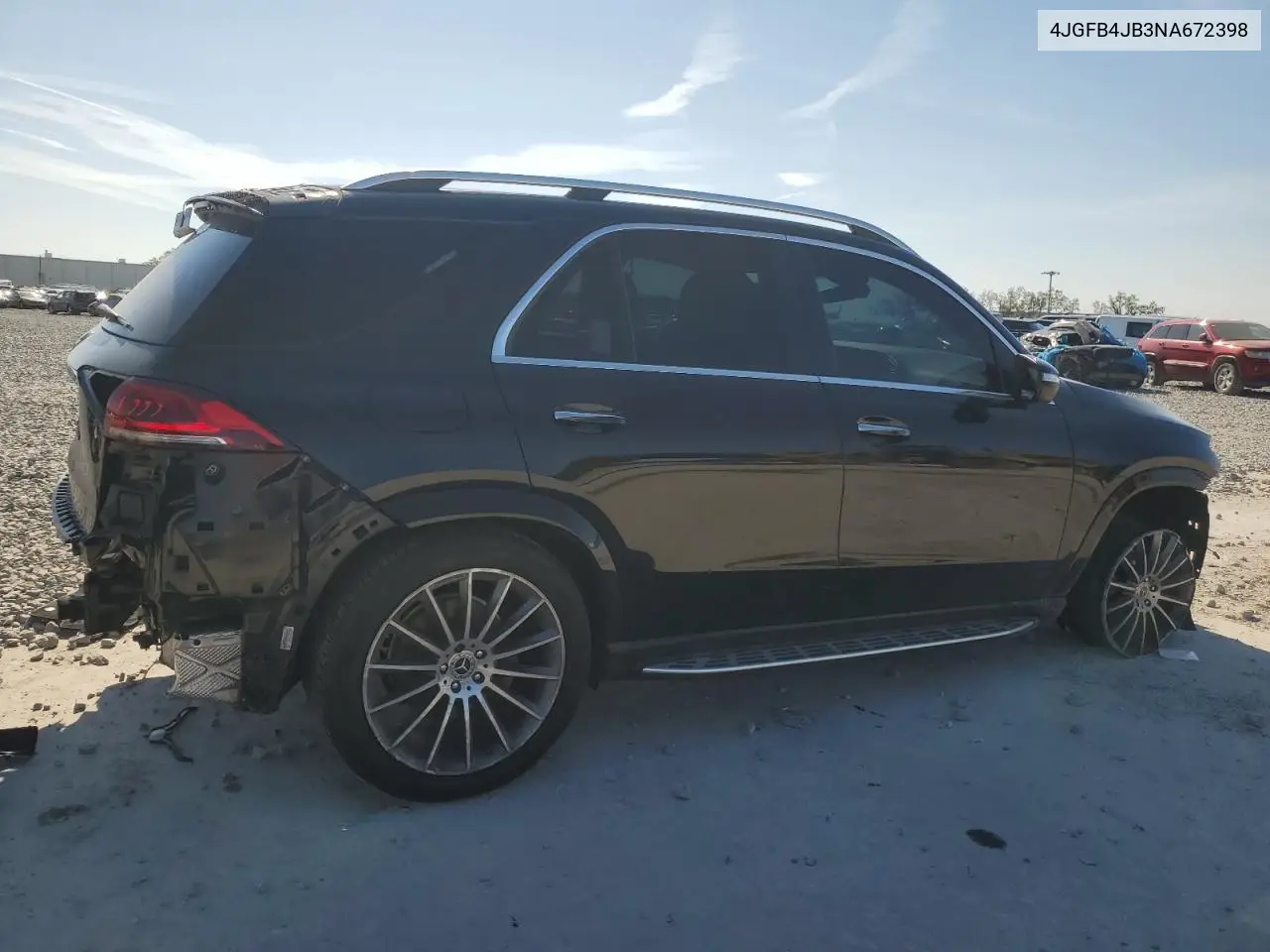 2022 Mercedes-Benz Gle 350 VIN: 4JGFB4JB3NA672398 Lot: 47185185