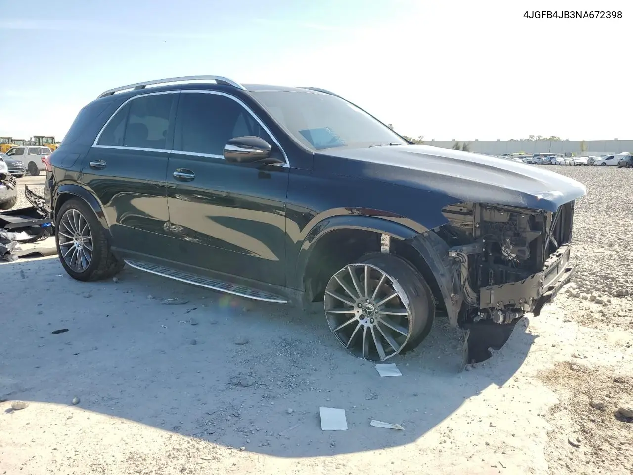 2022 Mercedes-Benz Gle 350 VIN: 4JGFB4JB3NA672398 Lot: 47185185