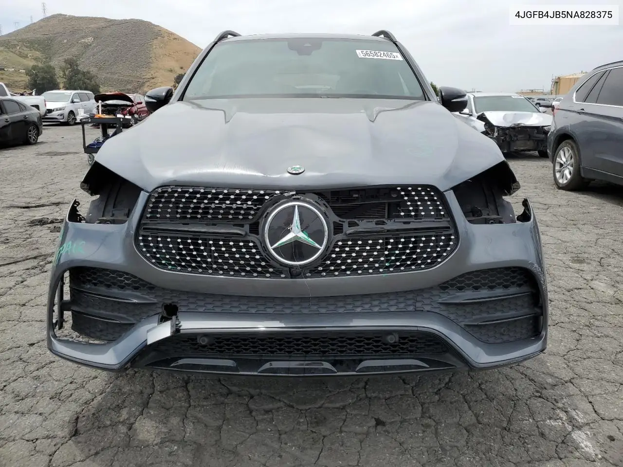 2022 Mercedes-Benz Gle 350 VIN: 4JGFB4JB5NA828375 Lot: 56582465