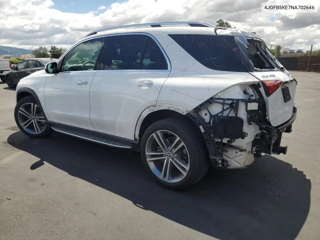 2022 Mercedes-Benz Gle 450 4Matic VIN: 4JGFB5KE7NA702646 Lot: 56687745
