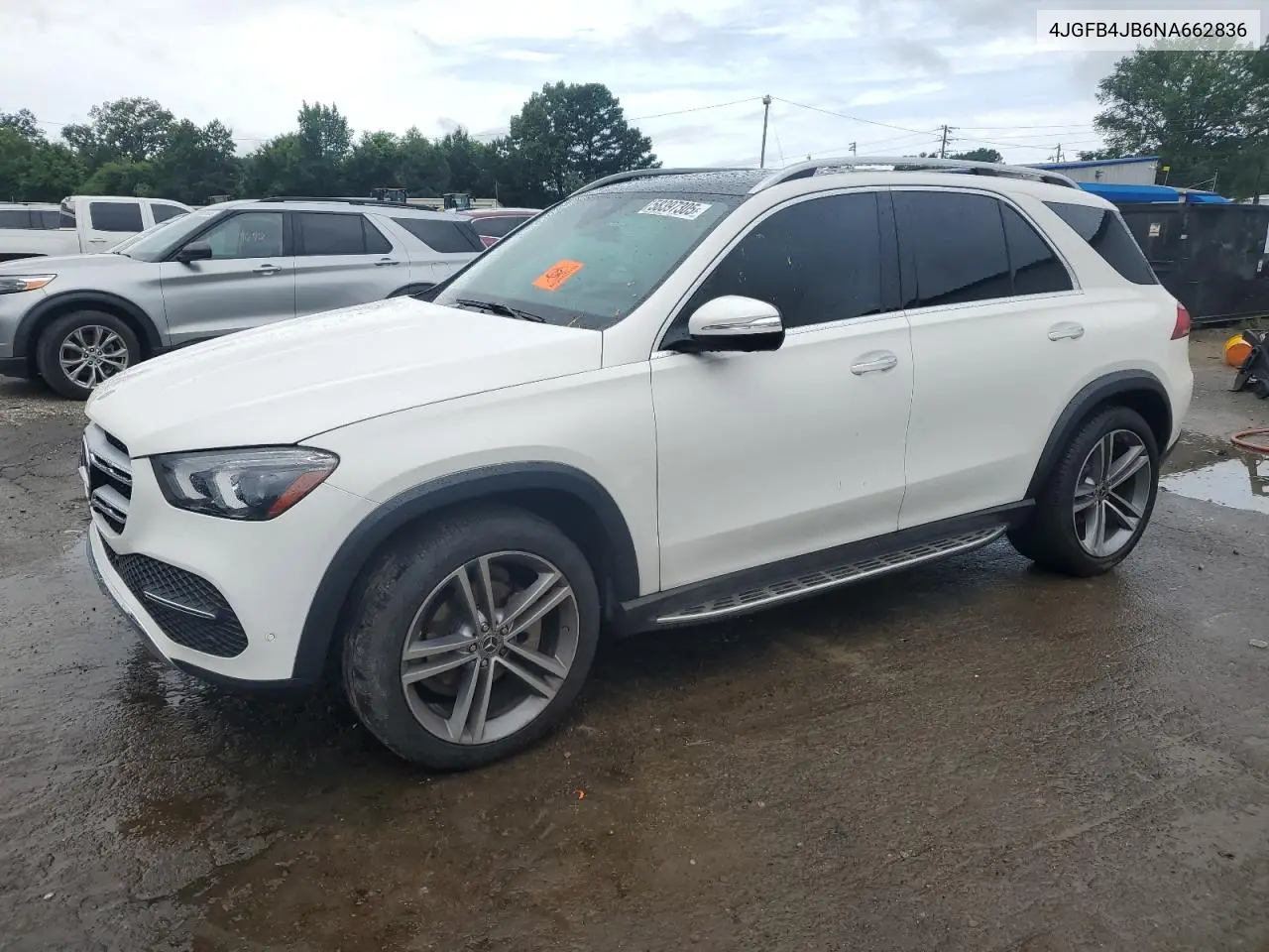 2022 Mercedes-Benz Gle 350 VIN: 4JGFB4JB6NA662836 Lot: 58397305
