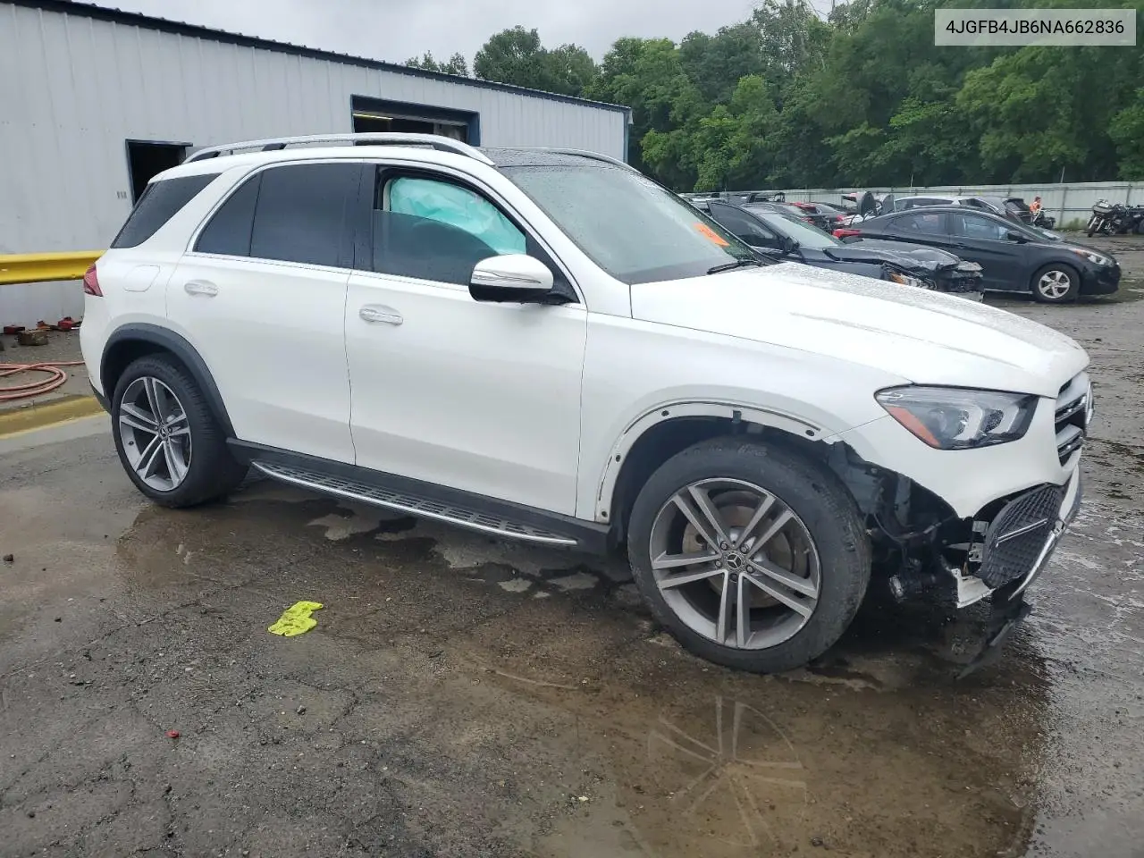 2022 Mercedes-Benz Gle 350 VIN: 4JGFB4JB6NA662836 Lot: 58397305