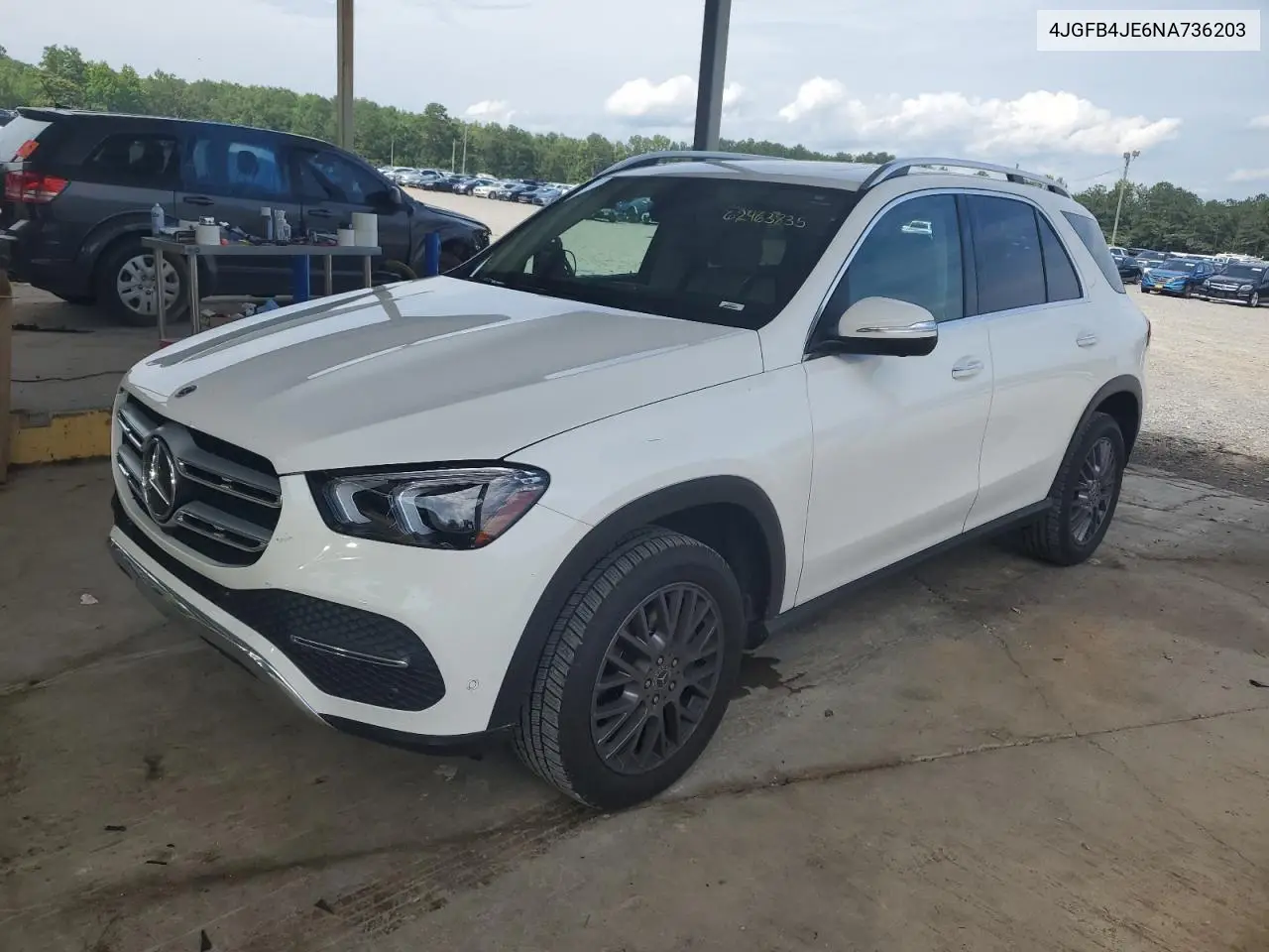 2022 Mercedes-Benz Gle 350 VIN: 4JGFB4JE6NA736203 Lot: 62463835