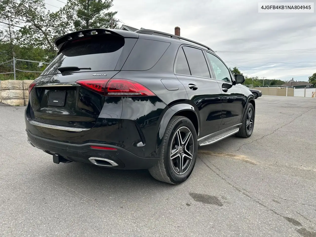 2022 Mercedes-Benz Gle 350 4Matic VIN: 4JGFB4KB1NA804945 Lot: 62891455