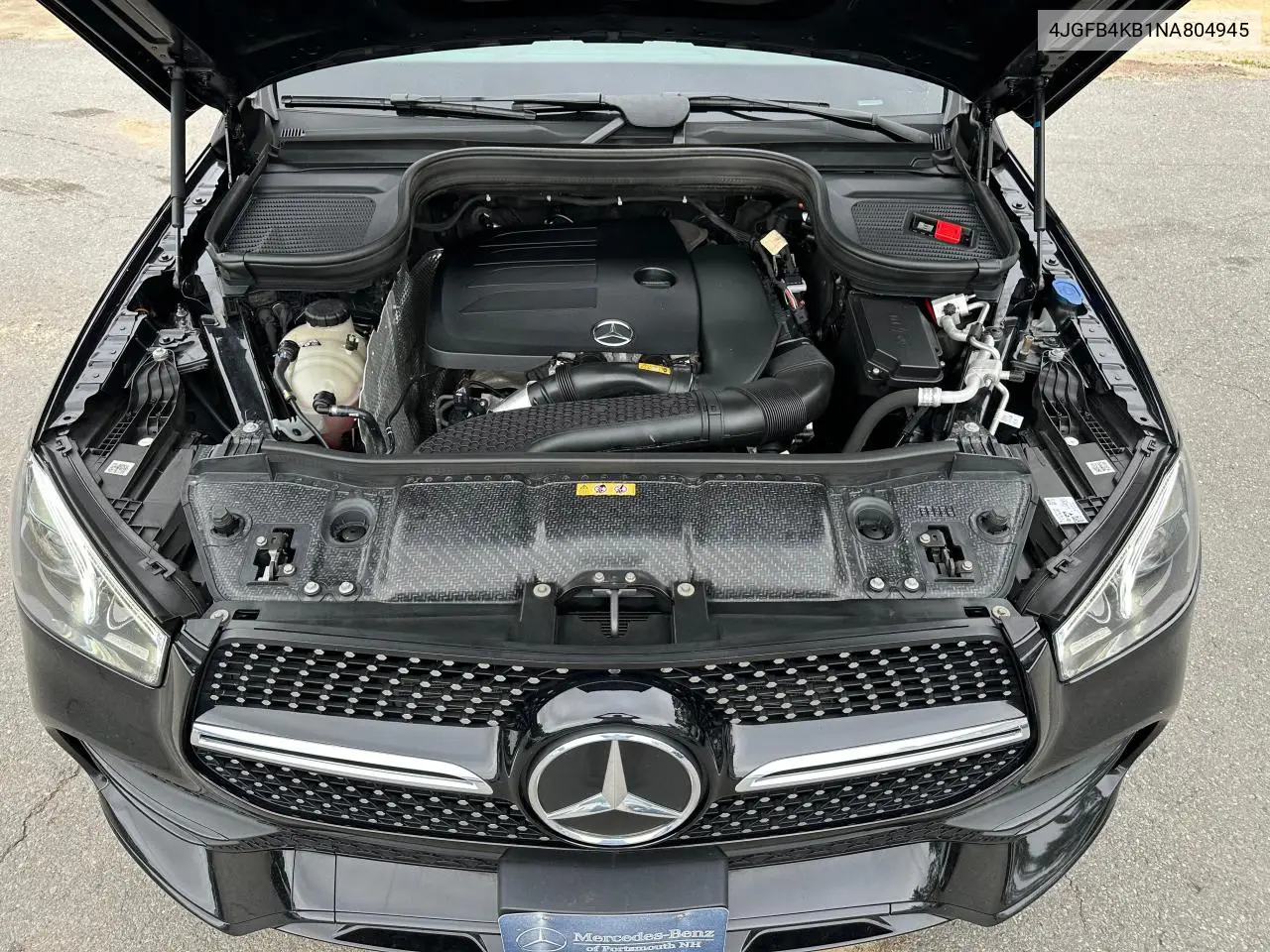 2022 Mercedes-Benz Gle 350 4Matic VIN: 4JGFB4KB1NA804945 Lot: 62891455