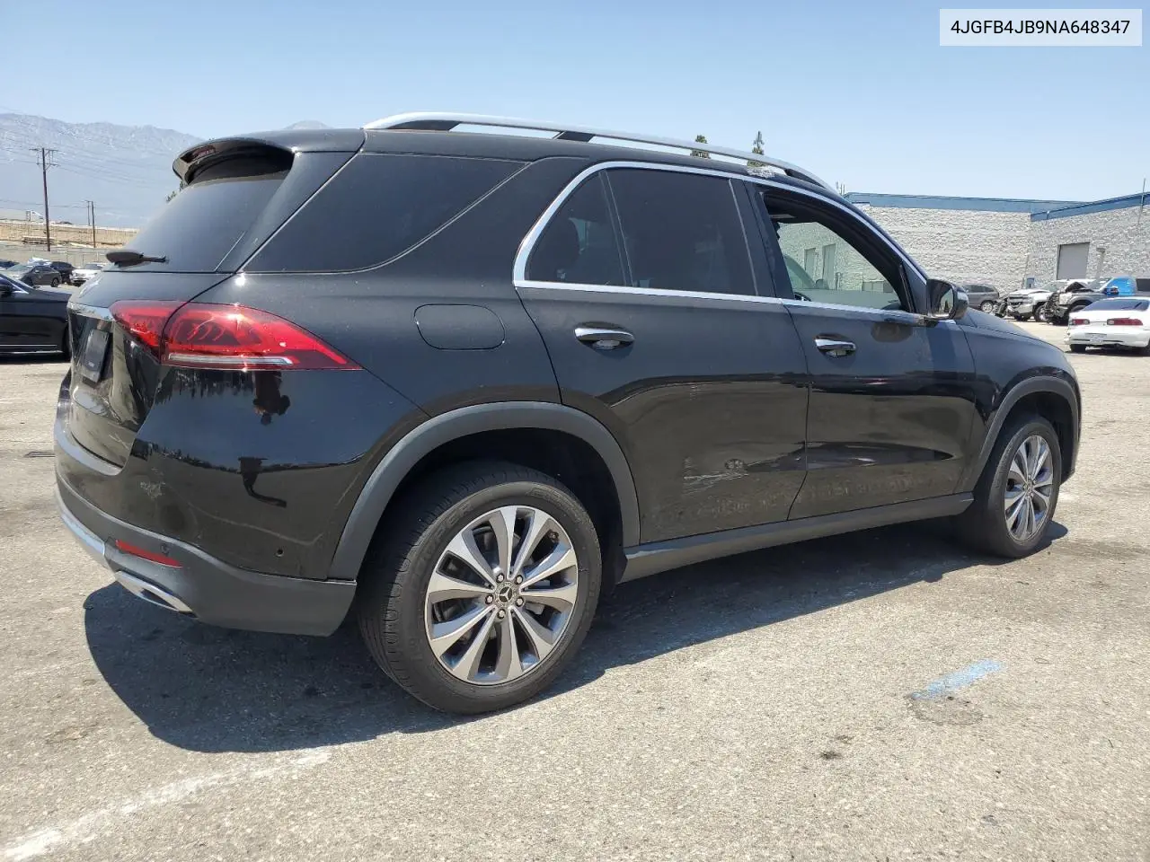 2022 Mercedes-Benz Gle 350 VIN: 4JGFB4JB9NA648347 Lot: 62895405