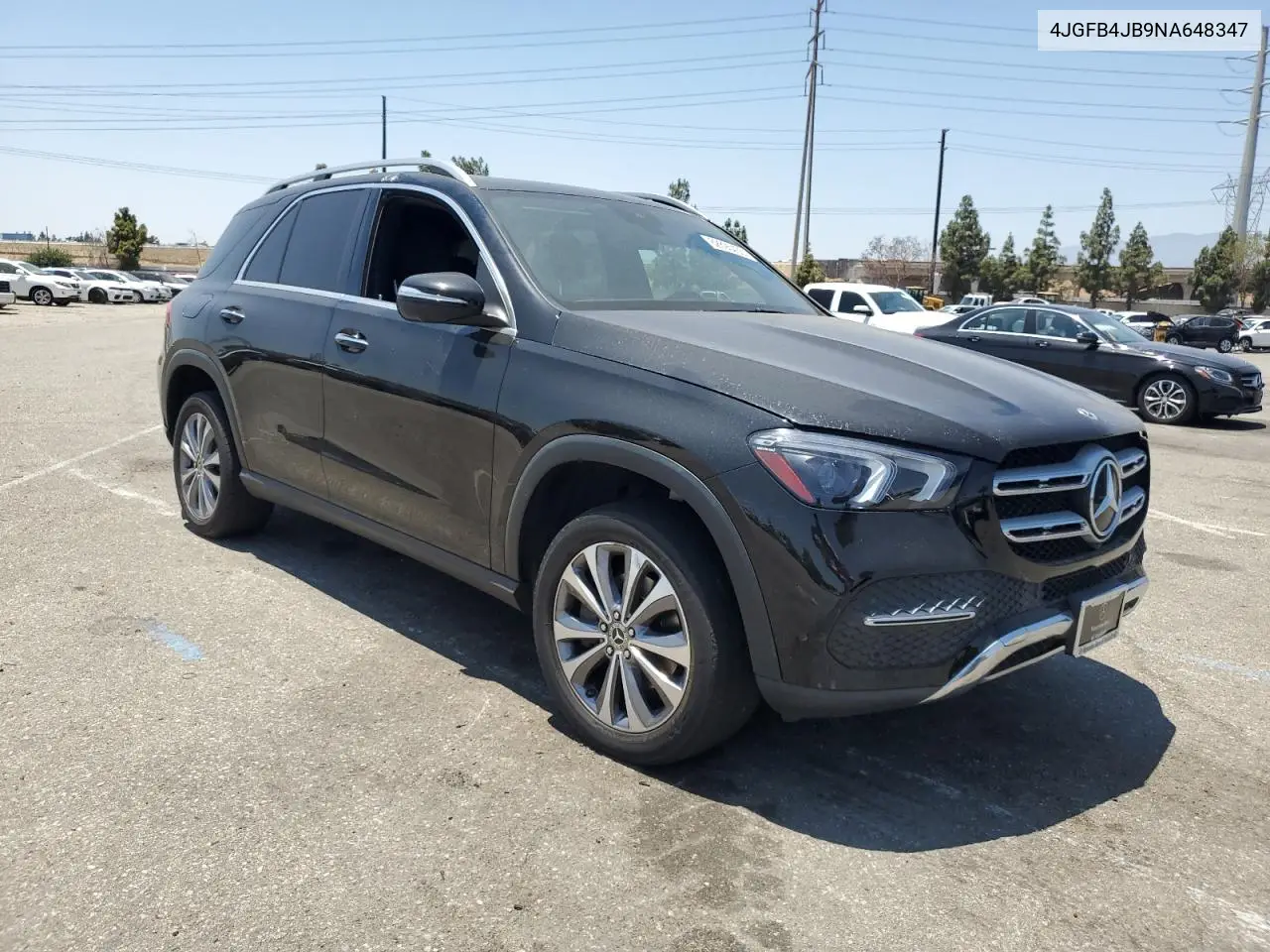 2022 Mercedes-Benz Gle 350 VIN: 4JGFB4JB9NA648347 Lot: 62895405