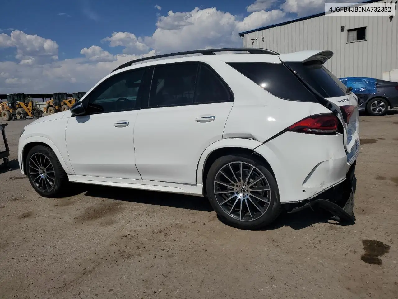 2022 Mercedes-Benz Gle 350 VIN: 4JGFB4JB0NA732332 Lot: 62965955