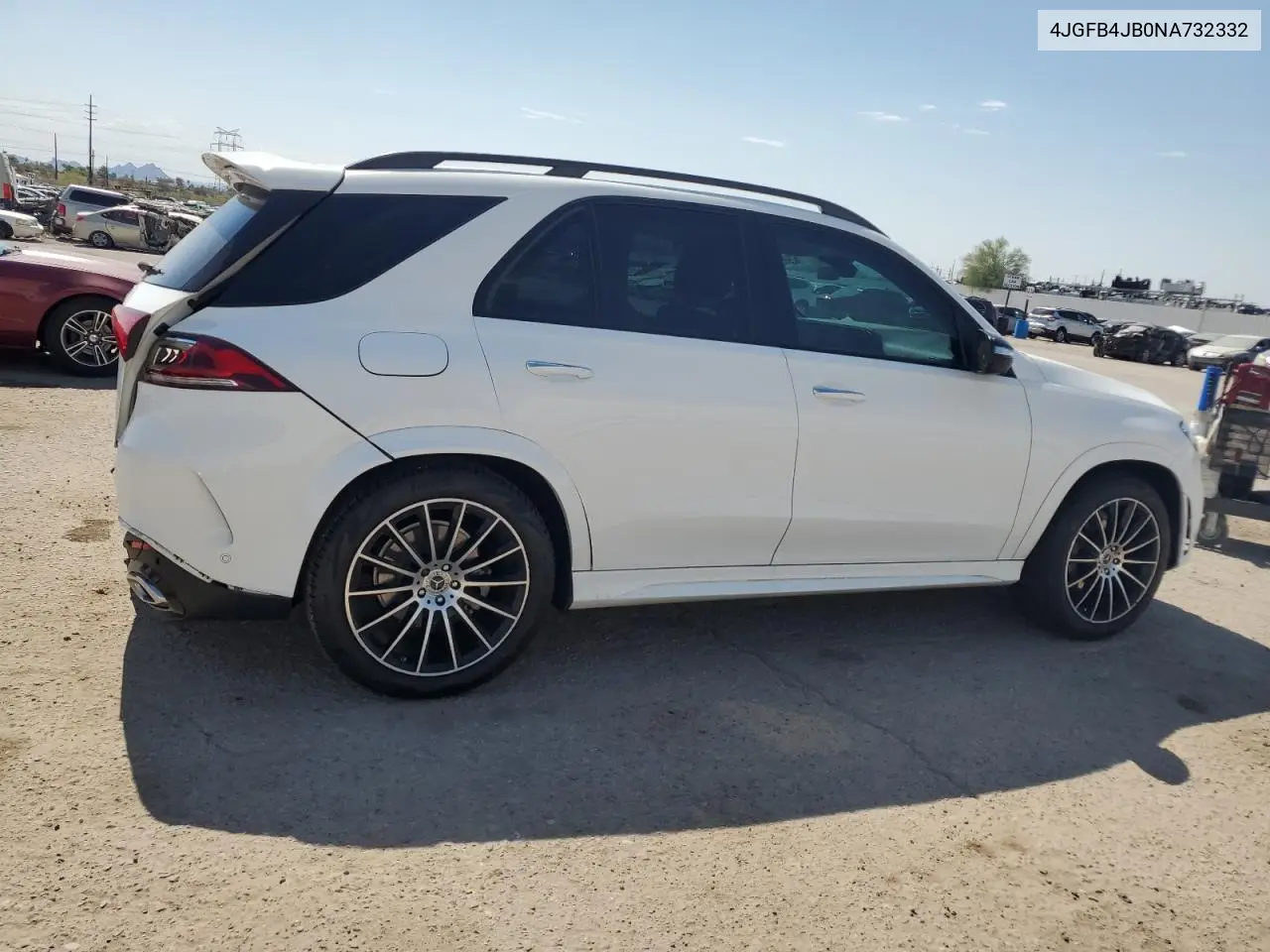 2022 Mercedes-Benz Gle 350 VIN: 4JGFB4JB0NA732332 Lot: 62965955