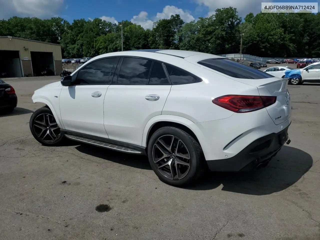 2022 Mercedes-Benz Gle Coupe Amg 53 4Matic VIN: 4JGFD6BB9NA712424 Lot: 63039545