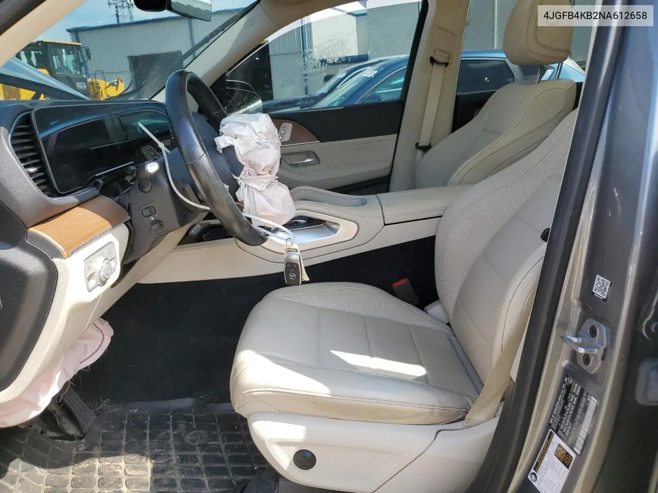 2022 Mercedes-Benz Gle 350 4Matic VIN: 4JGFB4KB2NA612658 Lot: 64404235