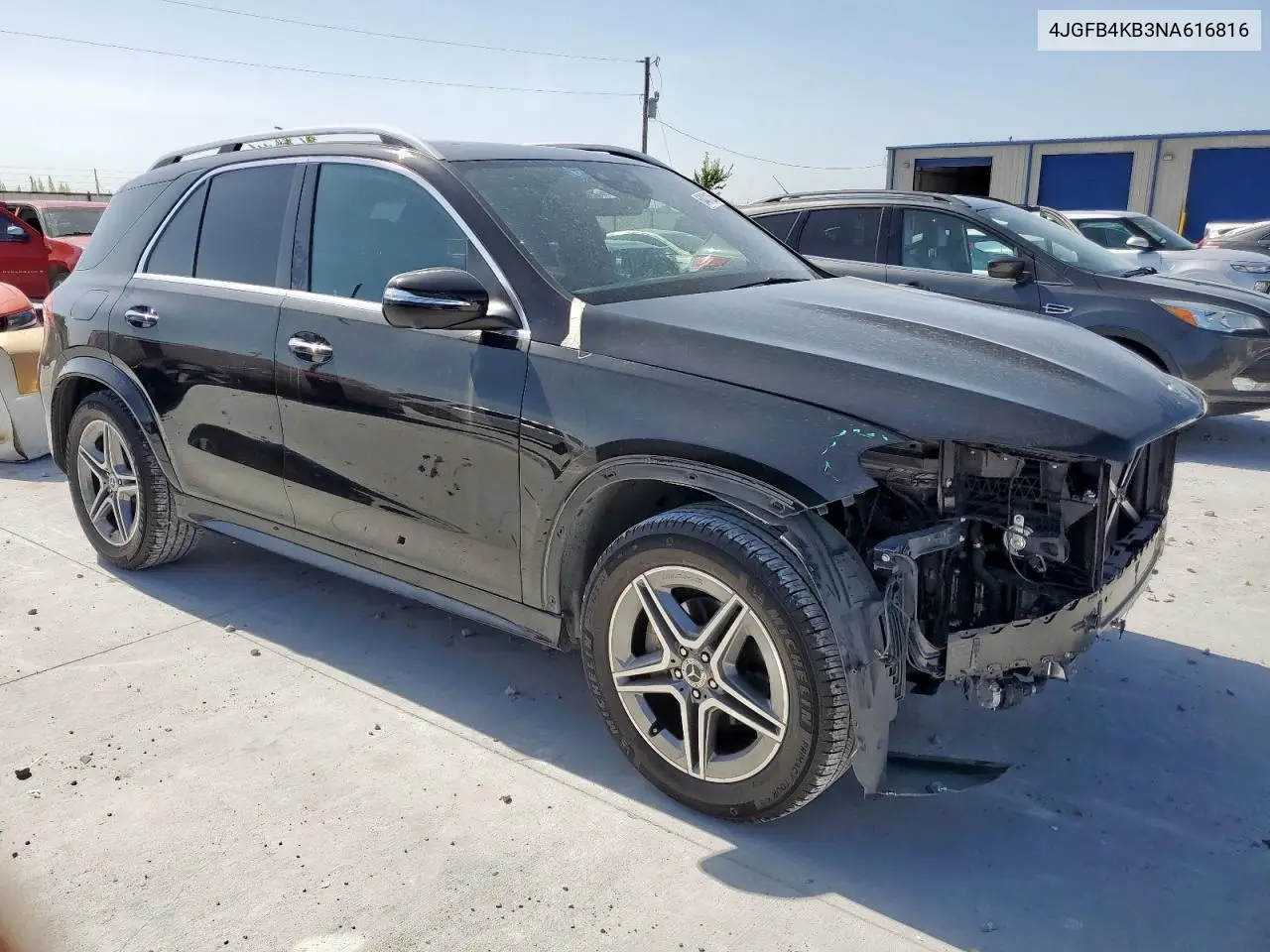 2022 Mercedes-Benz Gle 350 4Matic VIN: 4JGFB4KB3NA616816 Lot: 64481325