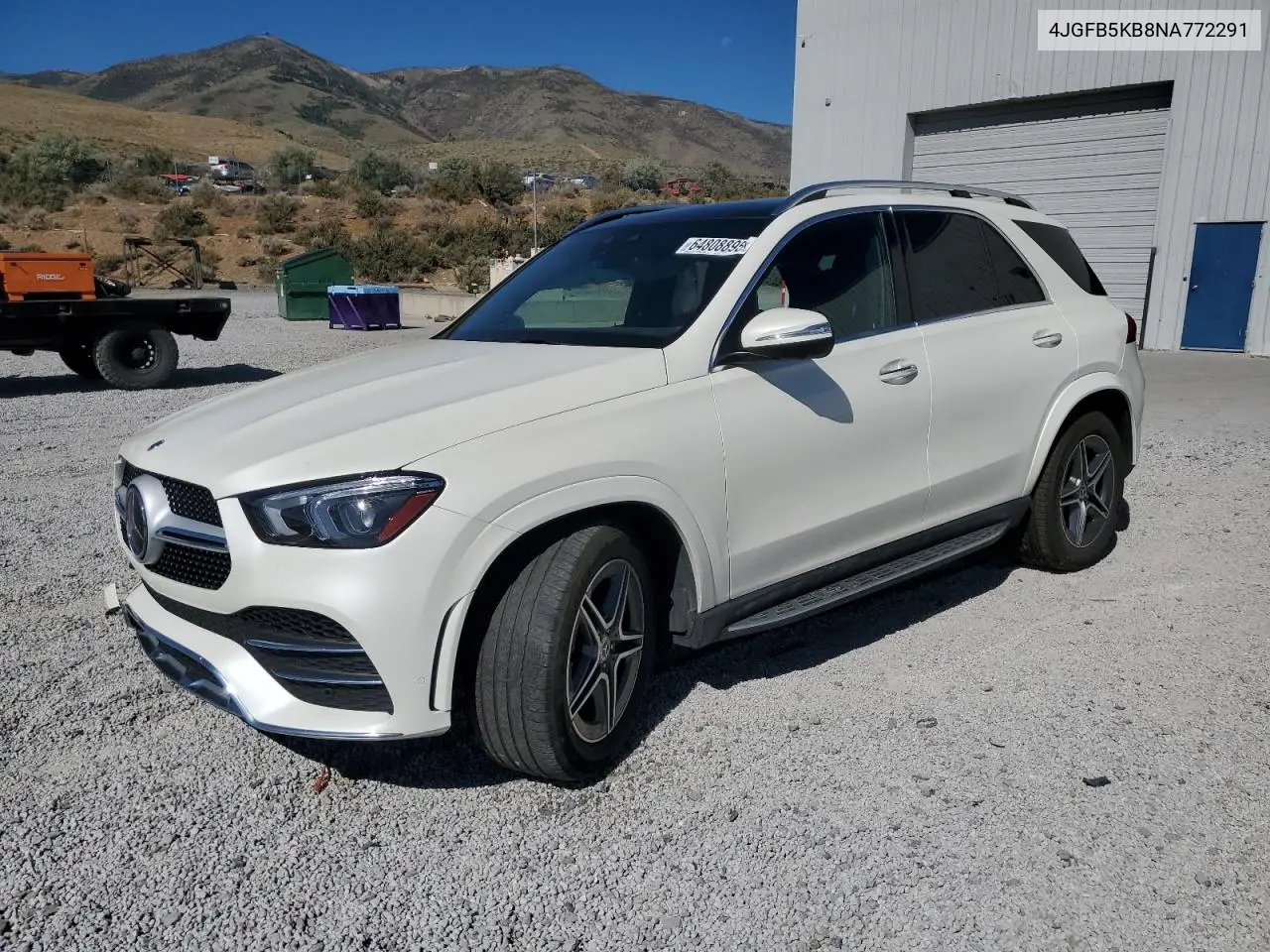 2022 Mercedes-Benz Gle 450 4Matic VIN: 4JGFB5KB8NA772291 Lot: 64808895