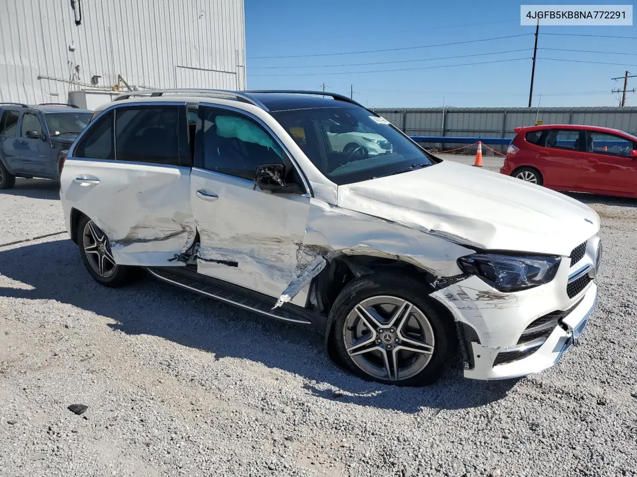 2022 Mercedes-Benz Gle 450 4Matic VIN: 4JGFB5KB8NA772291 Lot: 64808895