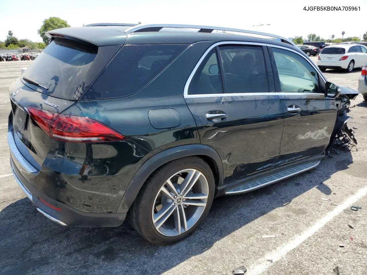 2022 Mercedes-Benz Gle 450 4Matic VIN: 4JGFB5KB0NA705961 Lot: 65258345