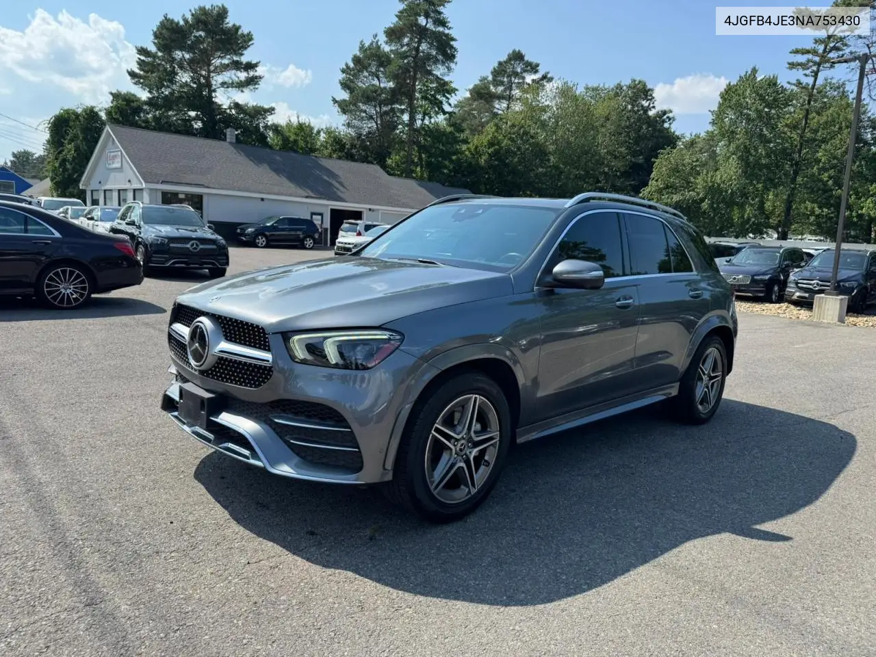 2022 Mercedes-Benz Gle 350 VIN: 4JGFB4JE3NA753430 Lot: 65404275