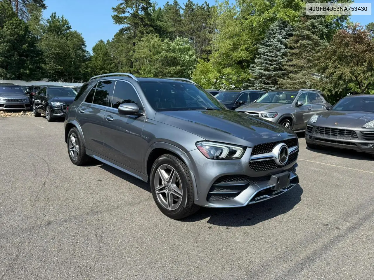 2022 Mercedes-Benz Gle 350 VIN: 4JGFB4JE3NA753430 Lot: 65404275