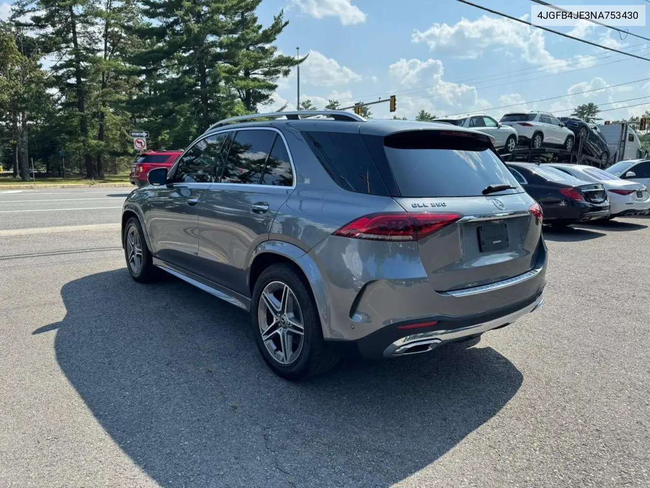 2022 Mercedes-Benz Gle 350 VIN: 4JGFB4JE3NA753430 Lot: 65404275