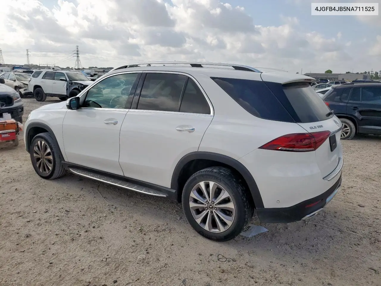 2022 Mercedes-Benz Gle 350 VIN: 4JGFB4JB5NA711525 Lot: 65456985