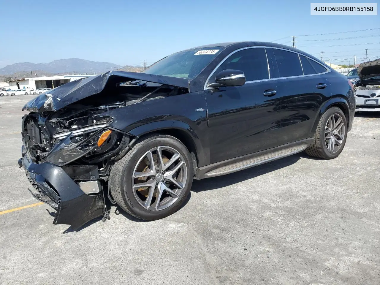 2024 Mercedes-Benz Gle Coupe Amg 53 4Matic VIN: 4JGFD6BB0RB155158 Lot: 56304775