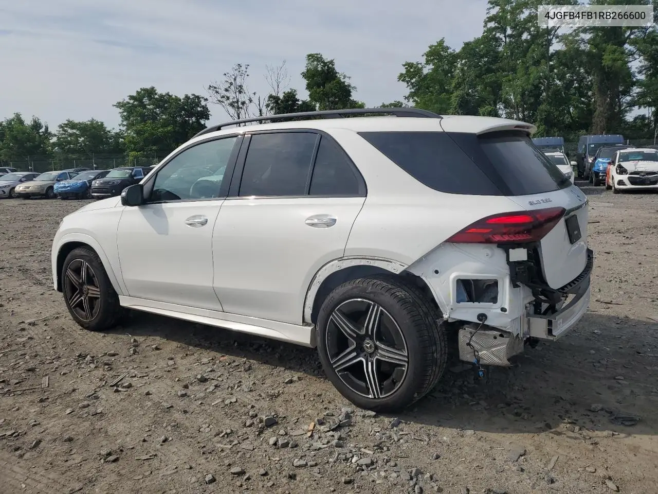 2024 Mercedes-Benz Gle 350 4Matic VIN: 4JGFB4FB1RB266600 Lot: 61901645