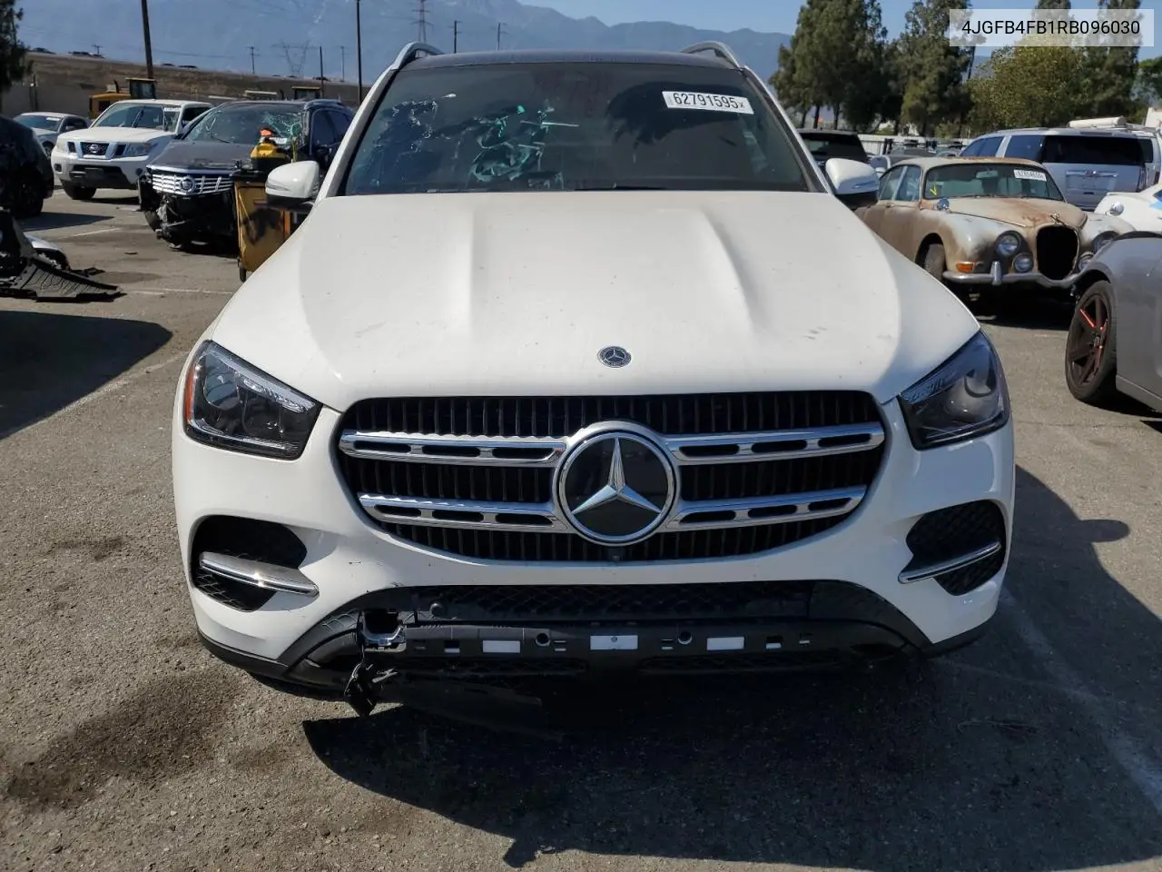 2024 Mercedes-Benz Gle 350 4Matic VIN: 4JGFB4FB1RB096030 Lot: 62791595