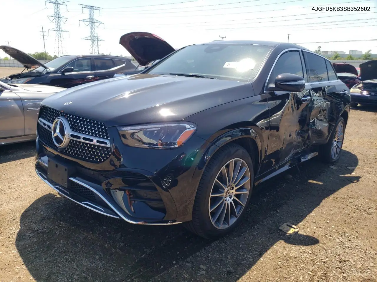 2025 Mercedes-Benz Gle Coupe 450 4Matic VIN: 4JGFD5KB3SB352602 Lot: 61914705