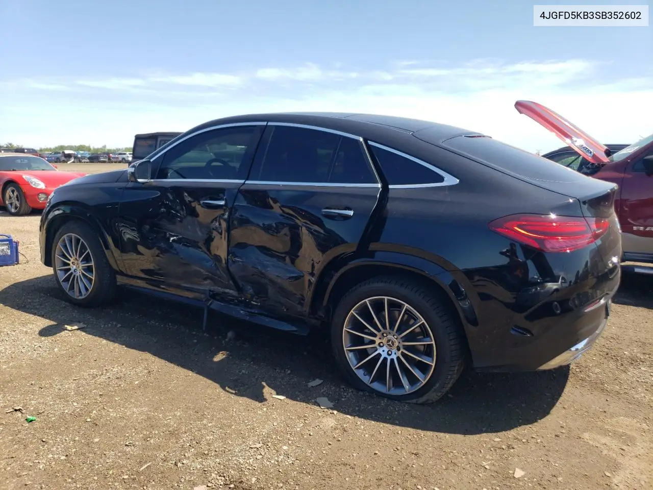 2025 Mercedes-Benz Gle Coupe 450 4Matic VIN: 4JGFD5KB3SB352602 Lot: 61914705