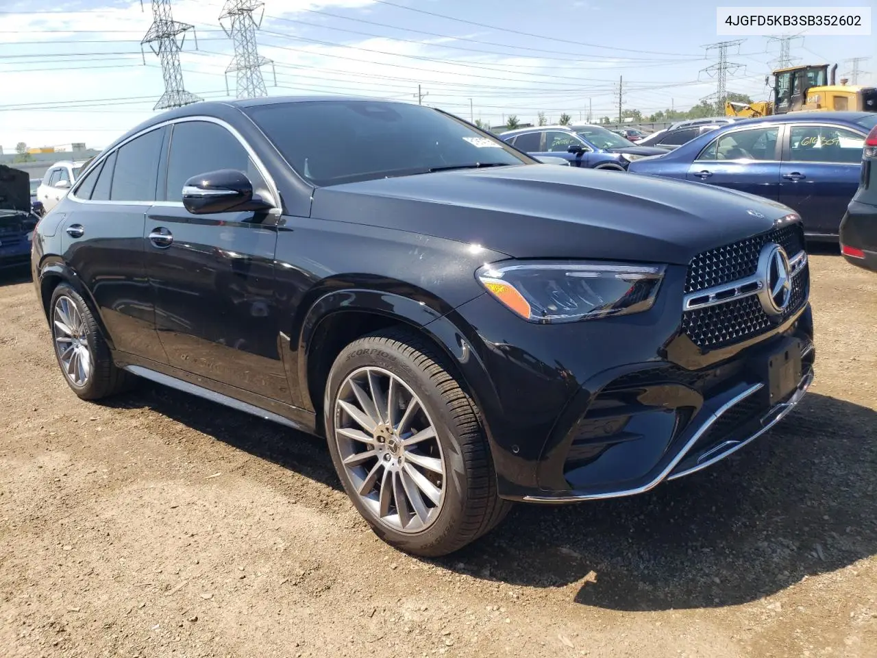 2025 Mercedes-Benz Gle Coupe 450 4Matic VIN: 4JGFD5KB3SB352602 Lot: 61914705