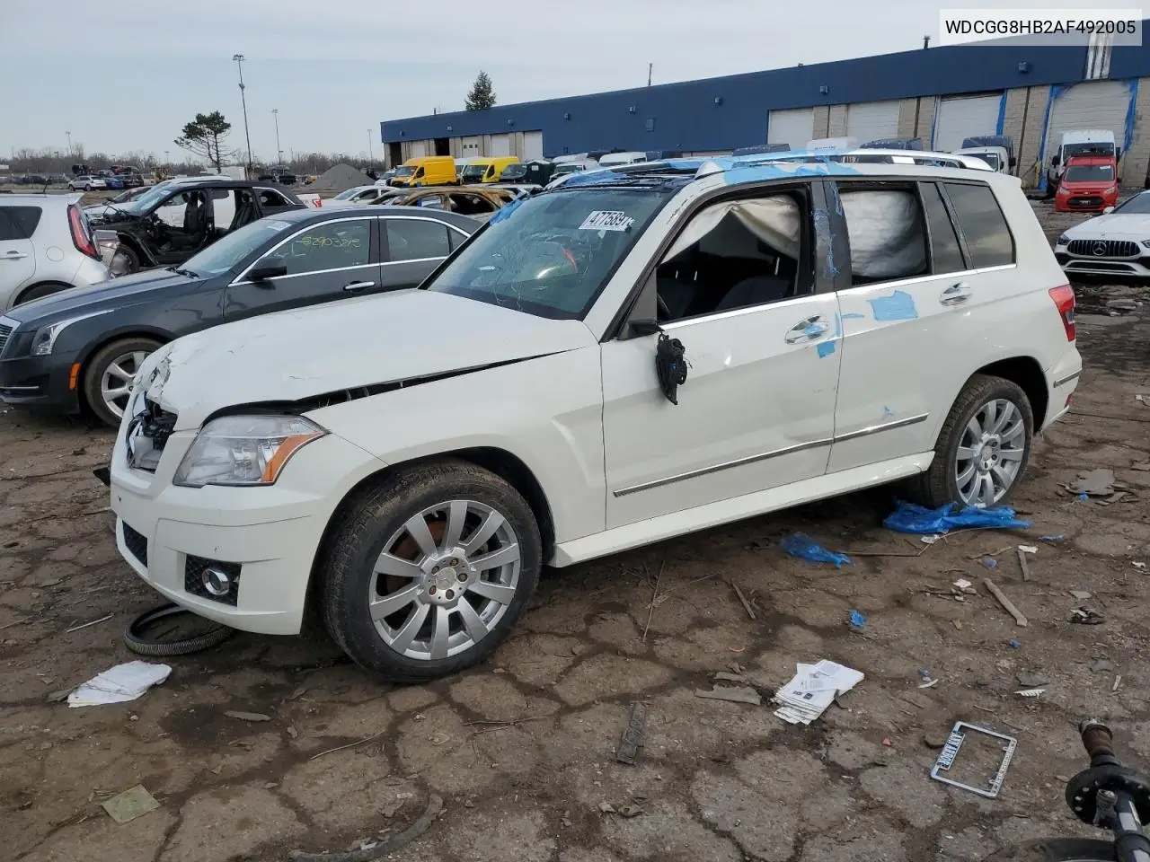 2010 Mercedes-Benz Glk 350 4Matic VIN: WDCGG8HB2AF492005 Lot: 47758975