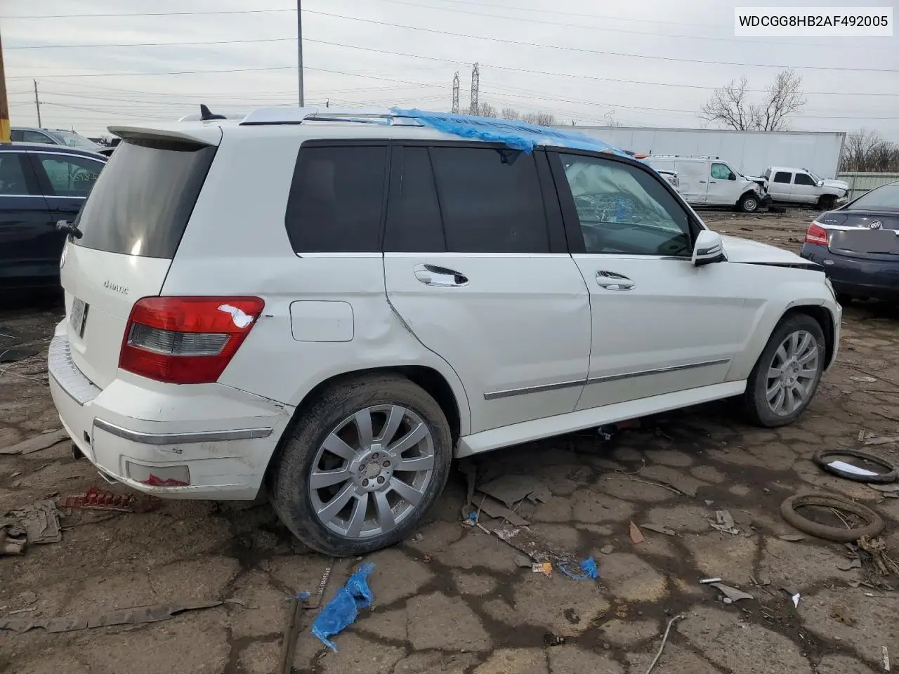 2010 Mercedes-Benz Glk 350 4Matic VIN: WDCGG8HB2AF492005 Lot: 47758975