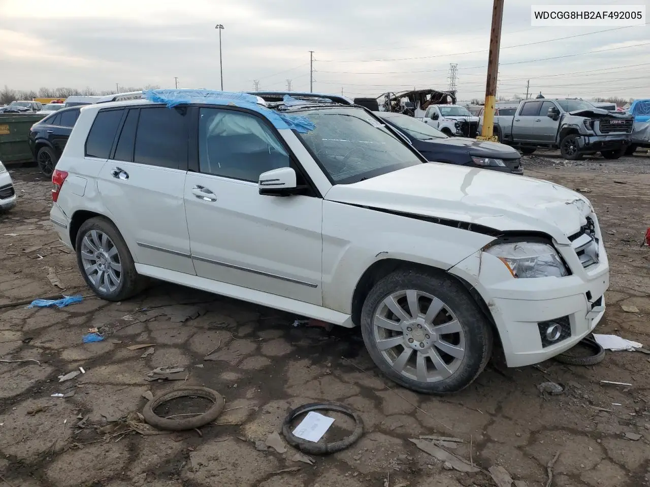 2010 Mercedes-Benz Glk 350 4Matic VIN: WDCGG8HB2AF492005 Lot: 47758975