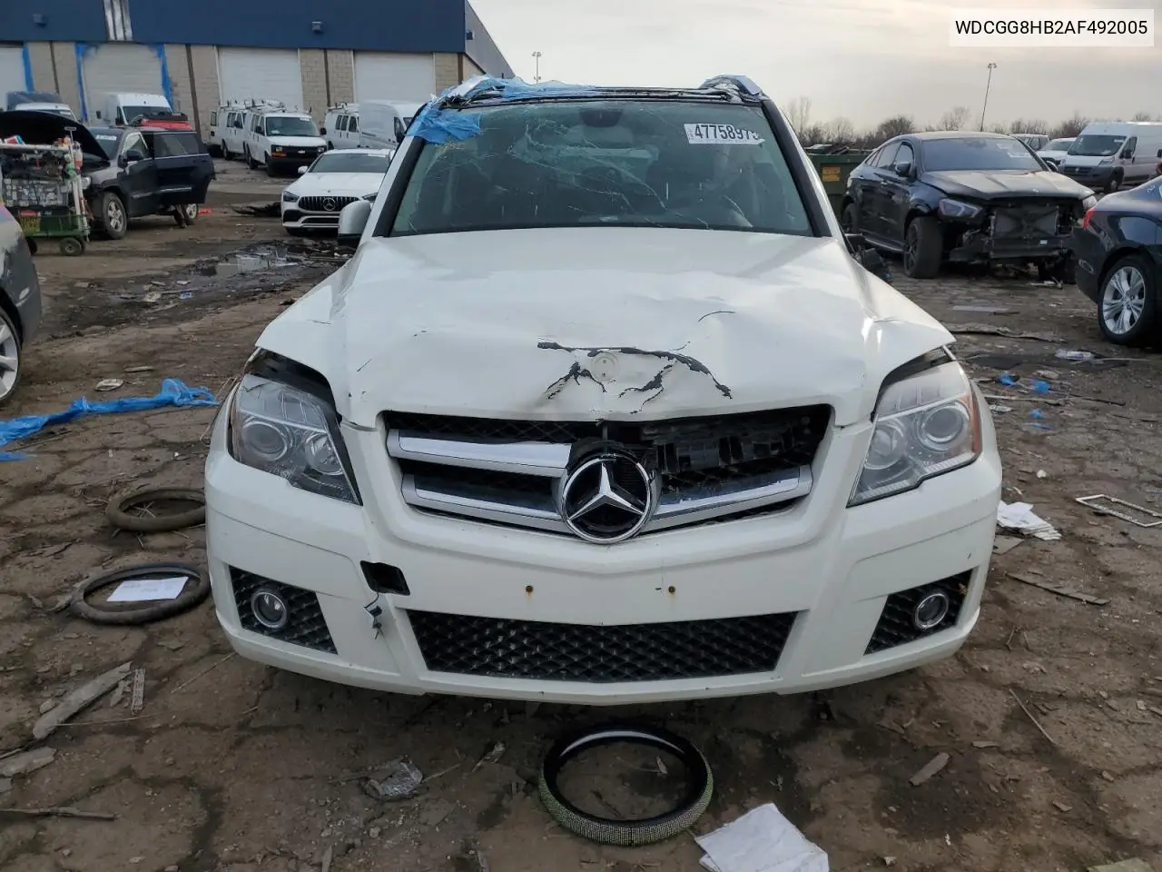 2010 Mercedes-Benz Glk 350 4Matic VIN: WDCGG8HB2AF492005 Lot: 47758975