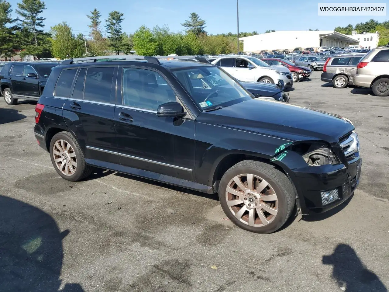 2010 Mercedes-Benz Glk 350 4Matic VIN: WDCGG8HB3AF420407 Lot: 55936065